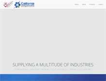 Tablet Screenshot of cal-med-innovations.com